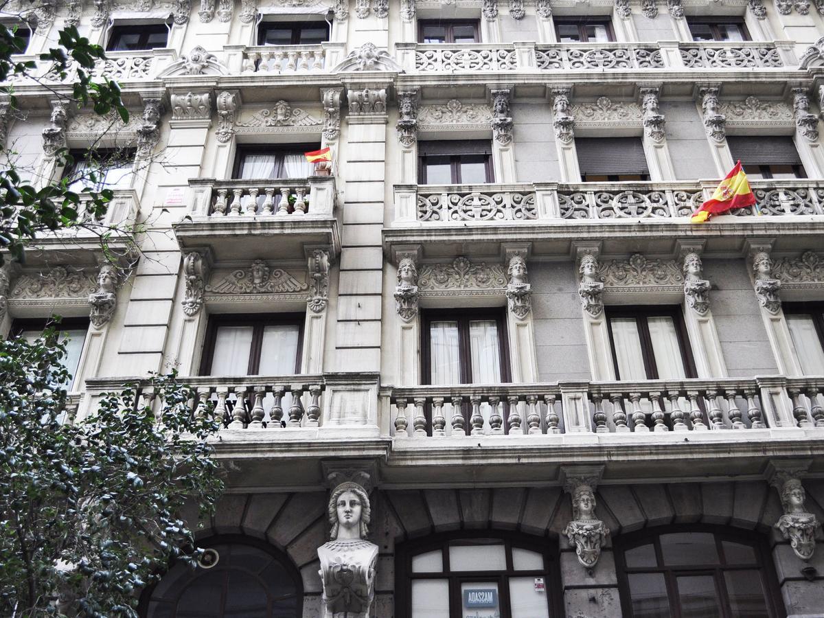 Grand Via House Hotell Madrid Eksteriør bilde
